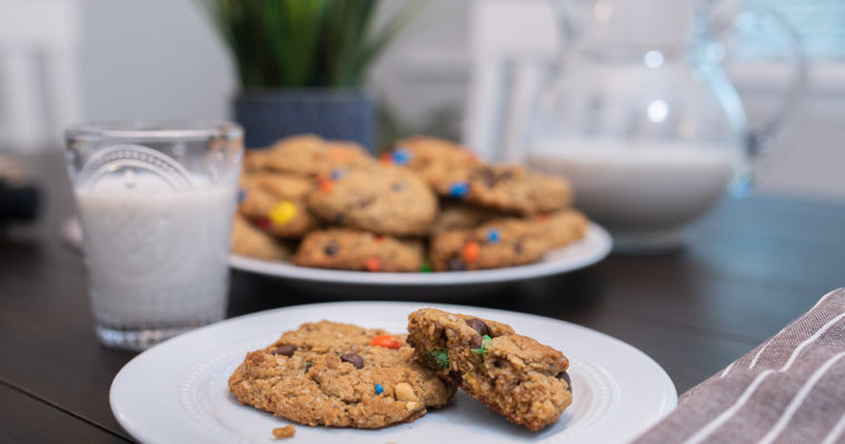 Monster Cookies: Flour-Free, One-Bowl Recipe