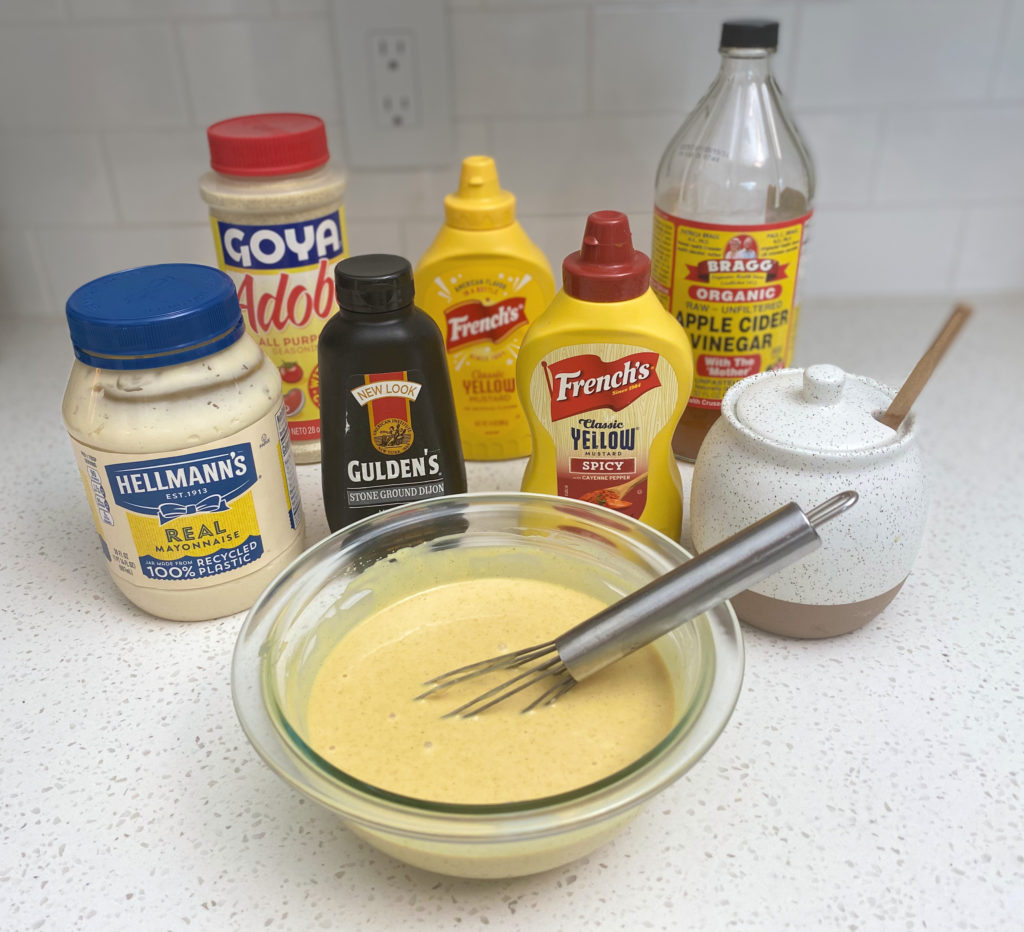 Honey Mustard Dipping Sauce ingredients