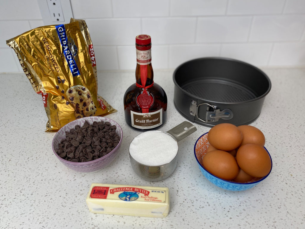 Ingredients for Chocolate Cloud Cake