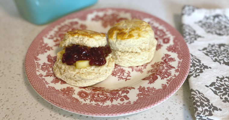 Classic British Scones (Eggless Recipe)